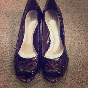 Alex Marie peep toe heels